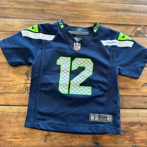 Toddler 24 month Seahawks 12 jersey